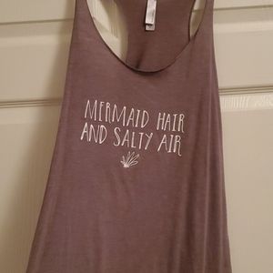 Mermaid hair and salty air tank top!